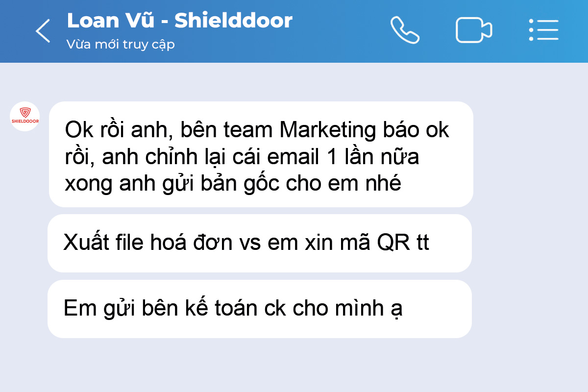 Feedback Shielddoor
